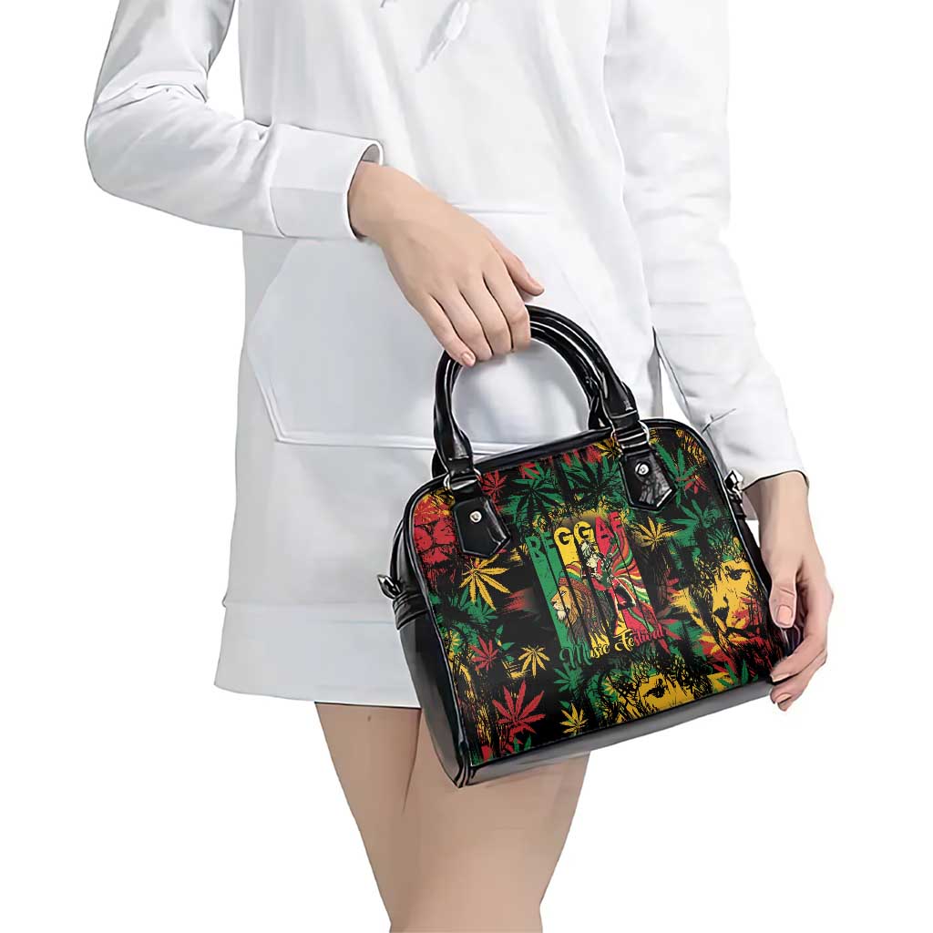 Jamaica Reggae Festival Shoulder Handbag One Love Rastafari Culture LT14