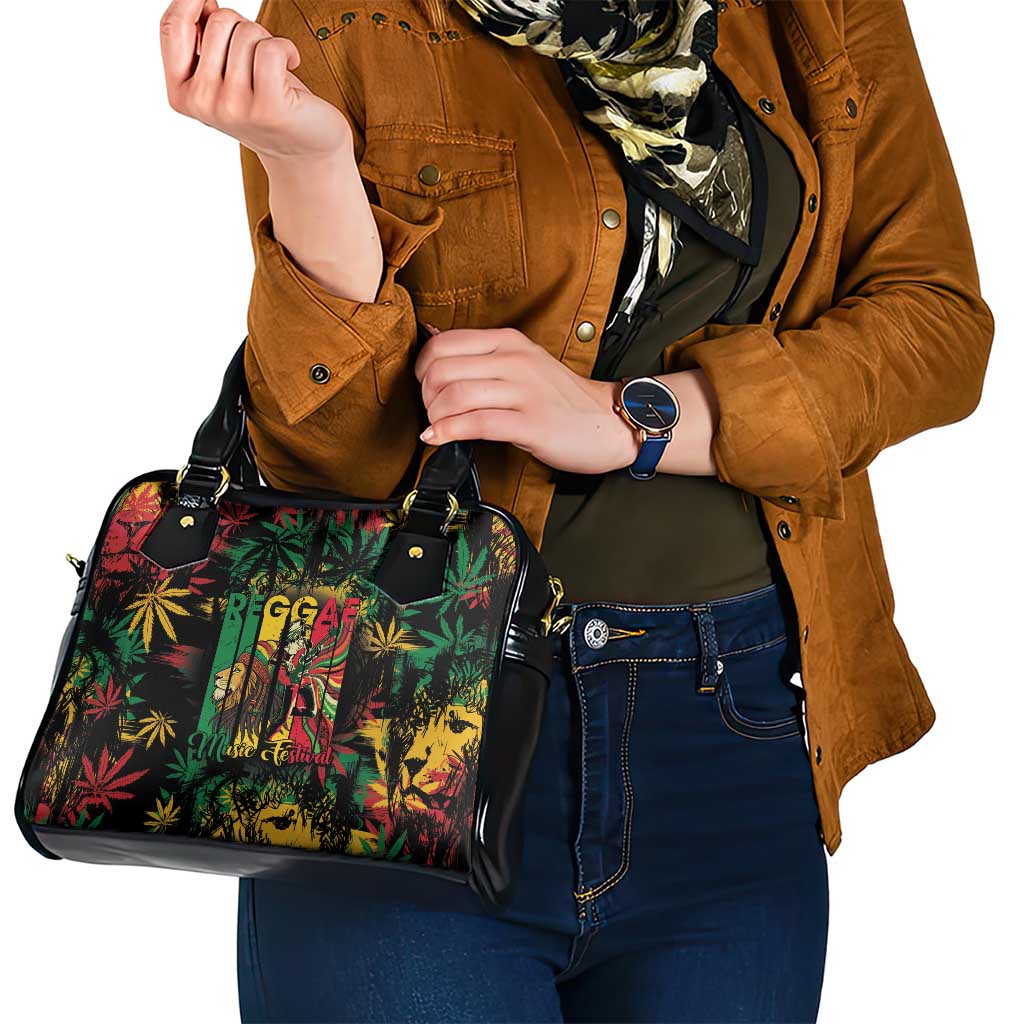 Jamaica Reggae Festival Shoulder Handbag One Love Rastafari Culture LT14