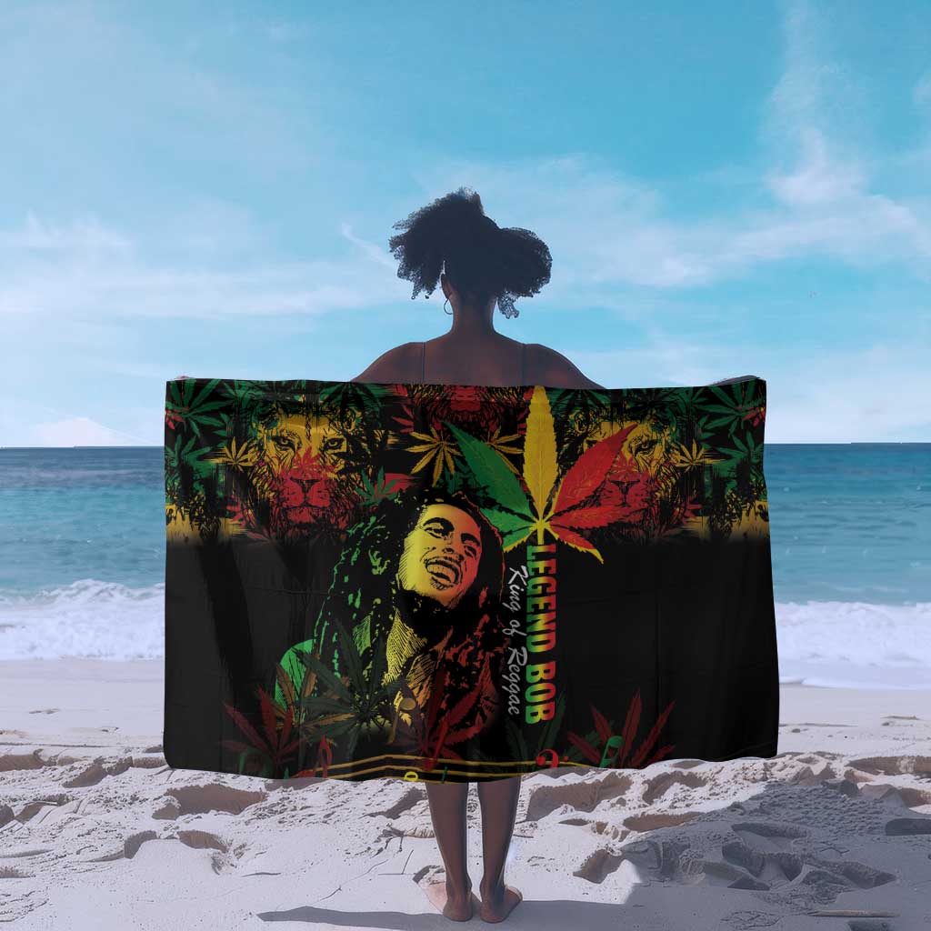 King Of Reggae Legend Bob Sarong Rasta Cannabis LT14