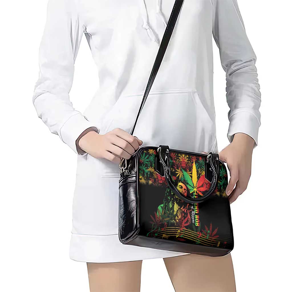 King Of Reggae Legend Bob Shoulder Handbag Rasta Cannabis LT14