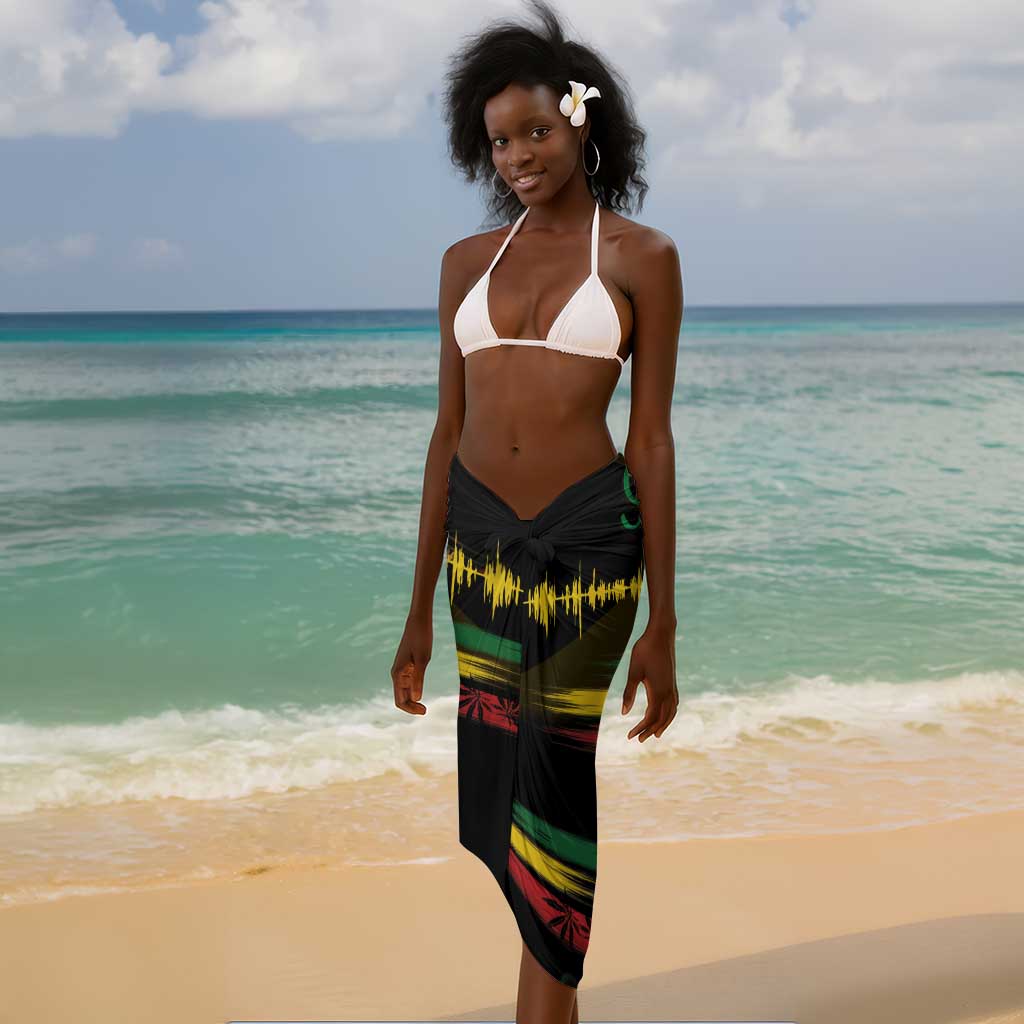 Jamaica Reggae Legend Tosh Sarong Cannabis Pattern LT14