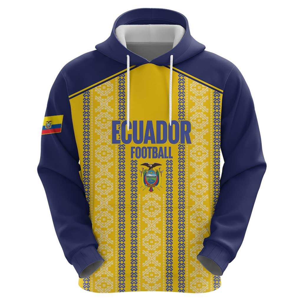 Custom Ecuador Football Hoodie 2025 Come On La Tricolor LT14