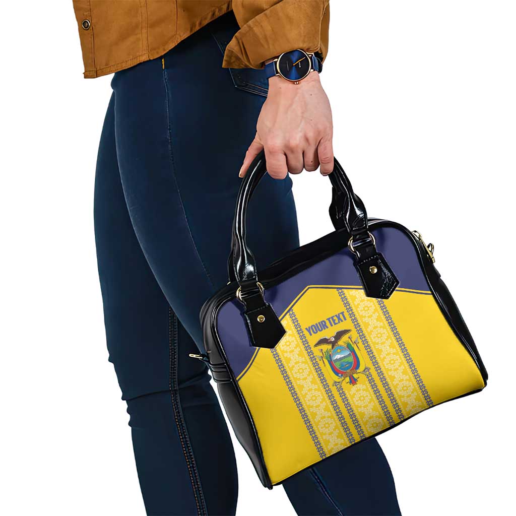 Custom Ecuador Football Shoulder Handbag 2025 Come On La Tricolor LT14