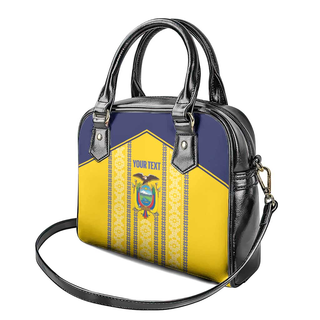 Custom Ecuador Football Shoulder Handbag 2025 Come On La Tricolor LT14