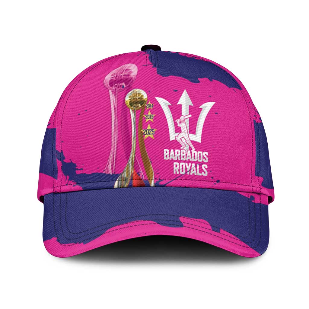 Barbados Royals Cricket Classic Cap 3rd Champions Trophy Proud - Pink LT14