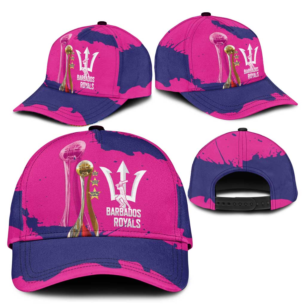 Barbados Royals Cricket Classic Cap 3rd Champions Trophy Proud - Pink LT14