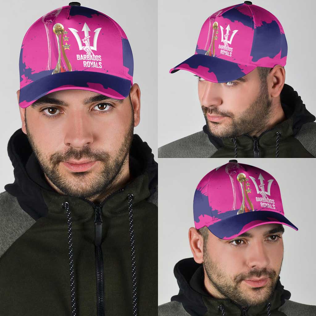 Barbados Royals Cricket Classic Cap 3rd Champions Trophy Proud - Pink LT14
