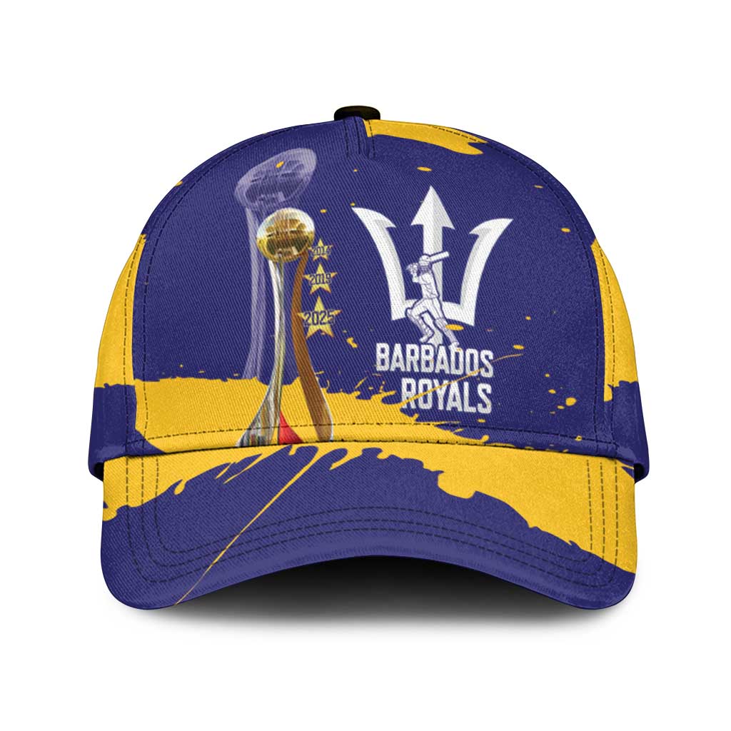Barbados Royals Cricket Classic Cap 3rd Champions Trophy Proud - Blue LT14