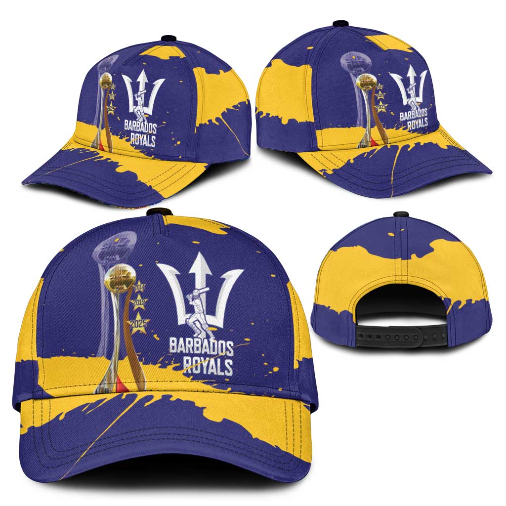 Barbados Royals Cricket Classic Cap 3rd Champions Trophy Proud - Blue LT14
