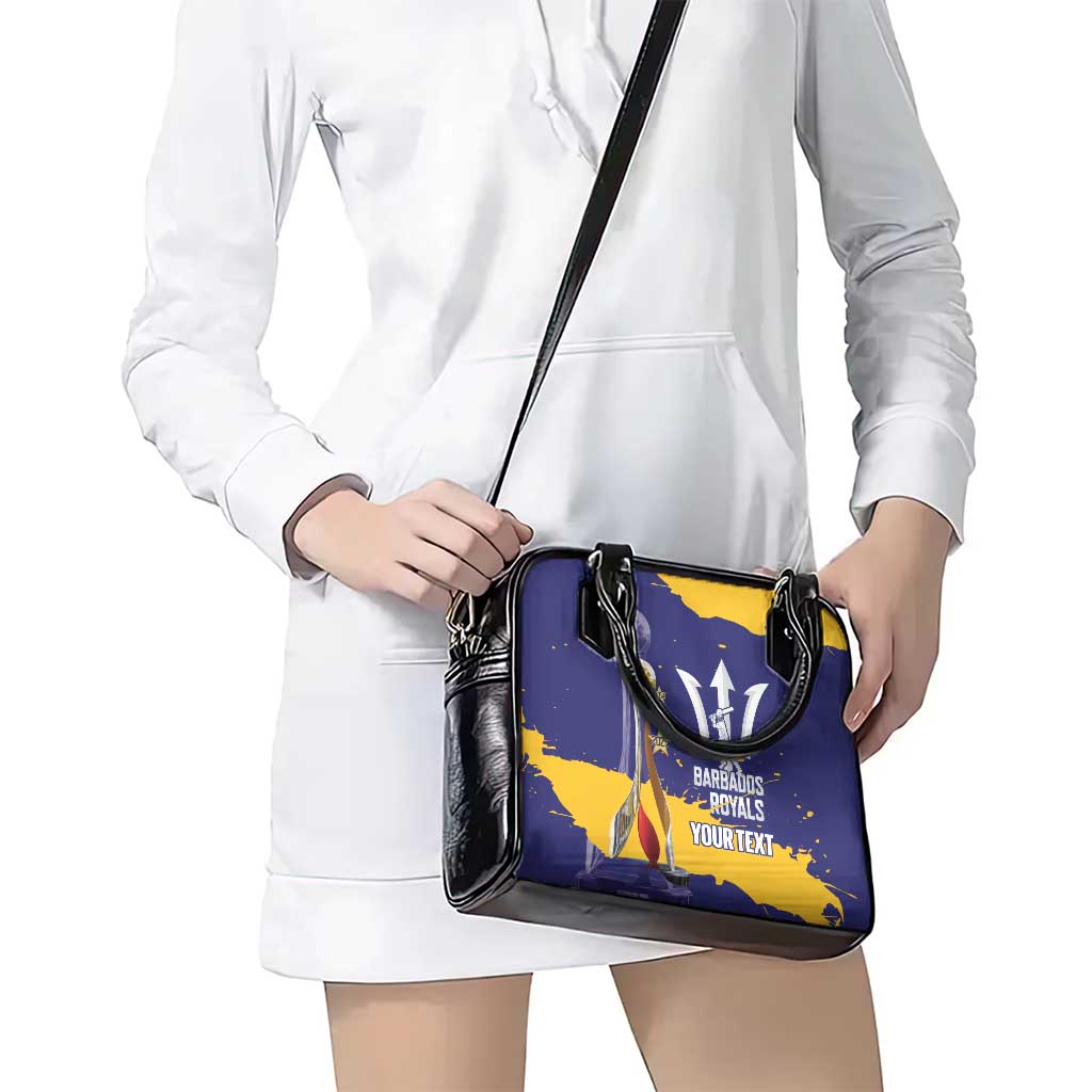 Barbados Royals Cricket Custom Shoulder Handbag 3rd Champions Trophy Proud - Blue LT14