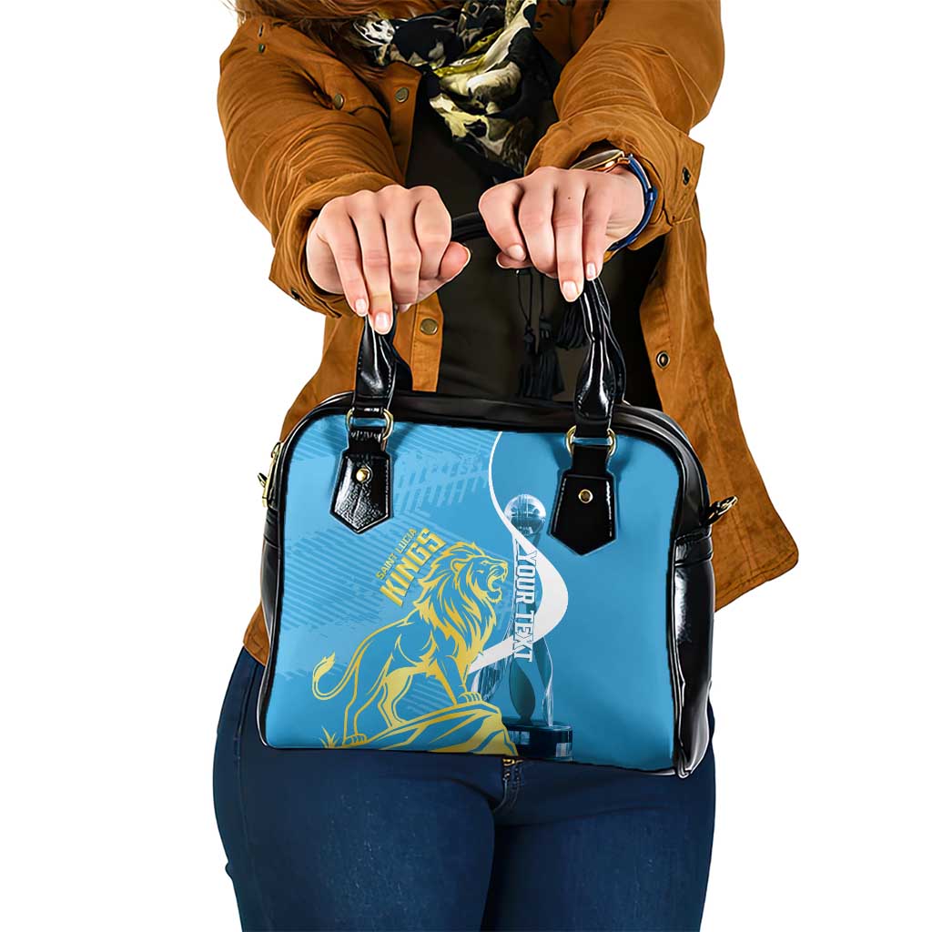 Saint Lucia Kings Cricket Custom Shoulder Handbag 2025 2nd Champions Back To Back LT14