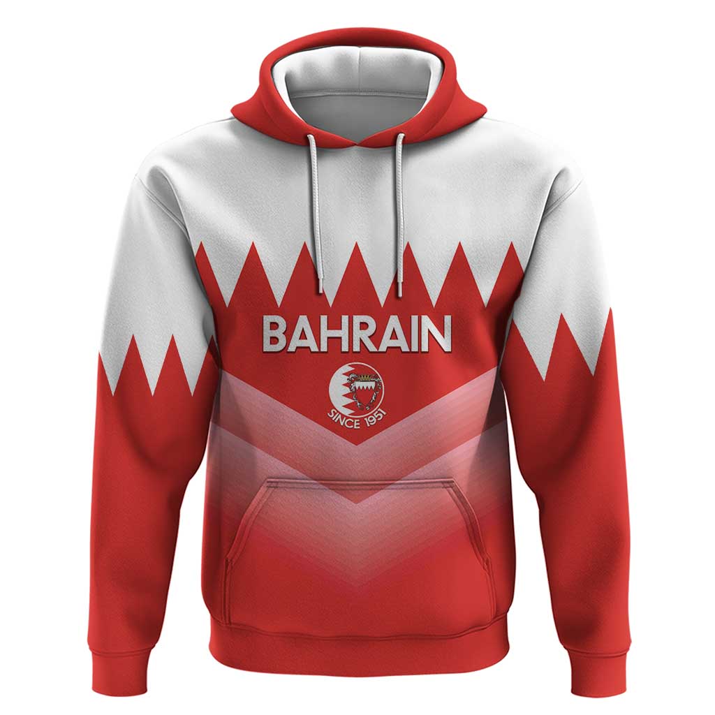 Custom Bahrain Football Hoodie Muharabi Dilmun Sporty Style LT14
