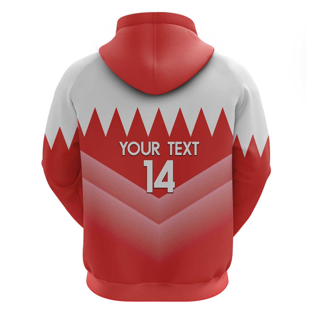 Custom Bahrain Football Hoodie Muharabi Dilmun Sporty Style LT14