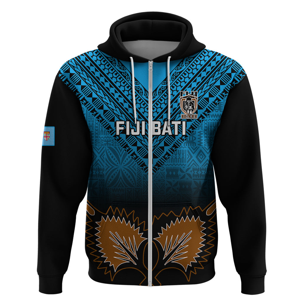 Custom Fiji Tapa Rugby Hoodie Pacific 2023 Go Fijian Bati LT14