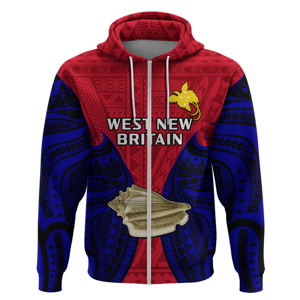Custom Papua New Guinea Hoodie West New Britain Province Mix Coat Of Arms Polynesian Art LT14