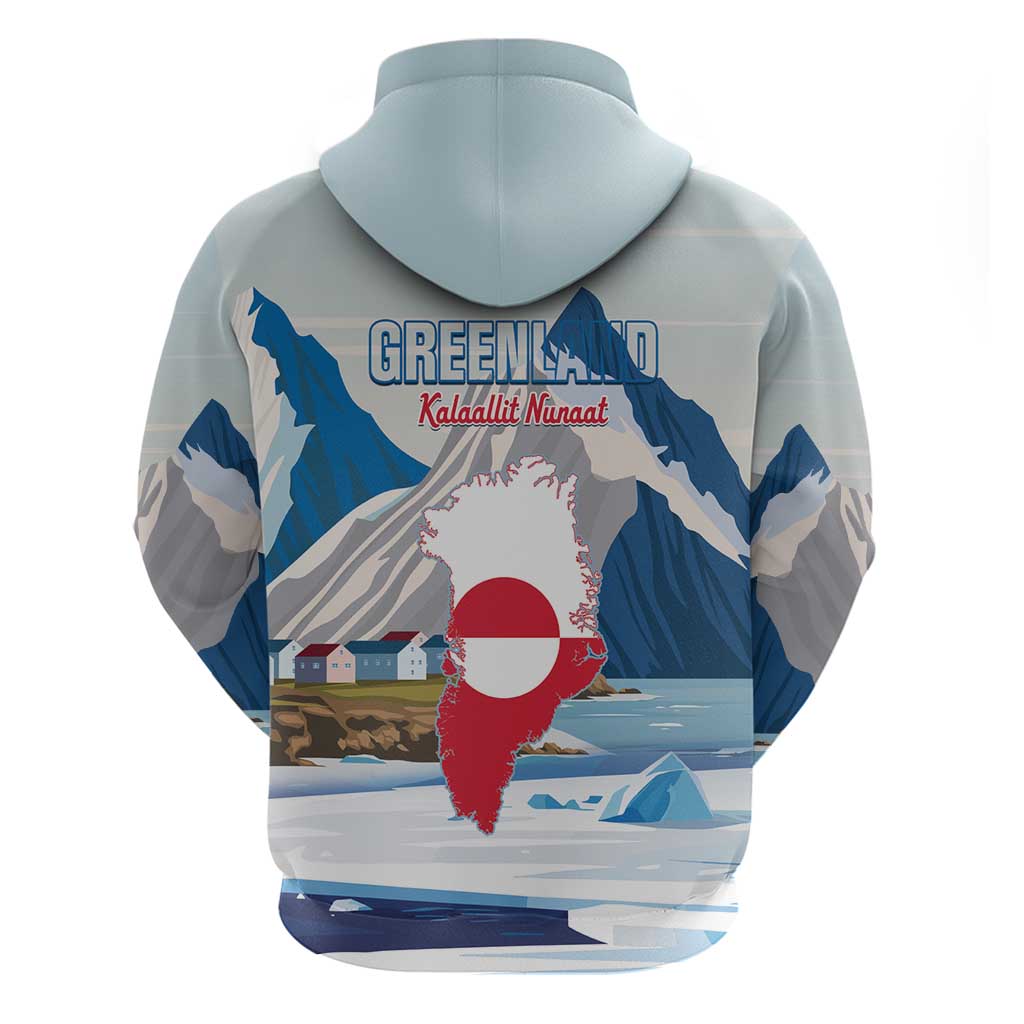Greenland Hoodie Kalaallit Nunaat Polar Bear LT14