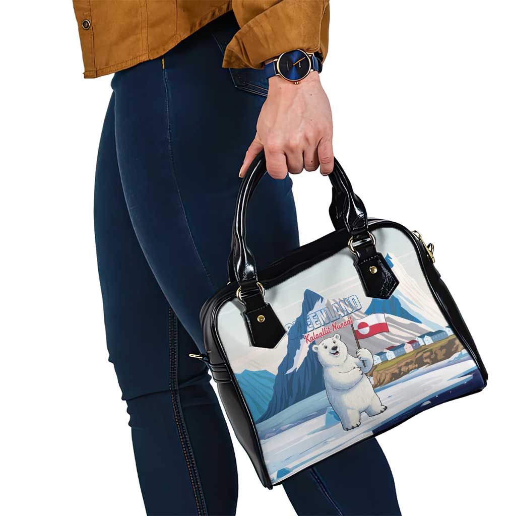 Greenland Shoulder Handbag Kalaallit Nunaat Polar Bear LT14