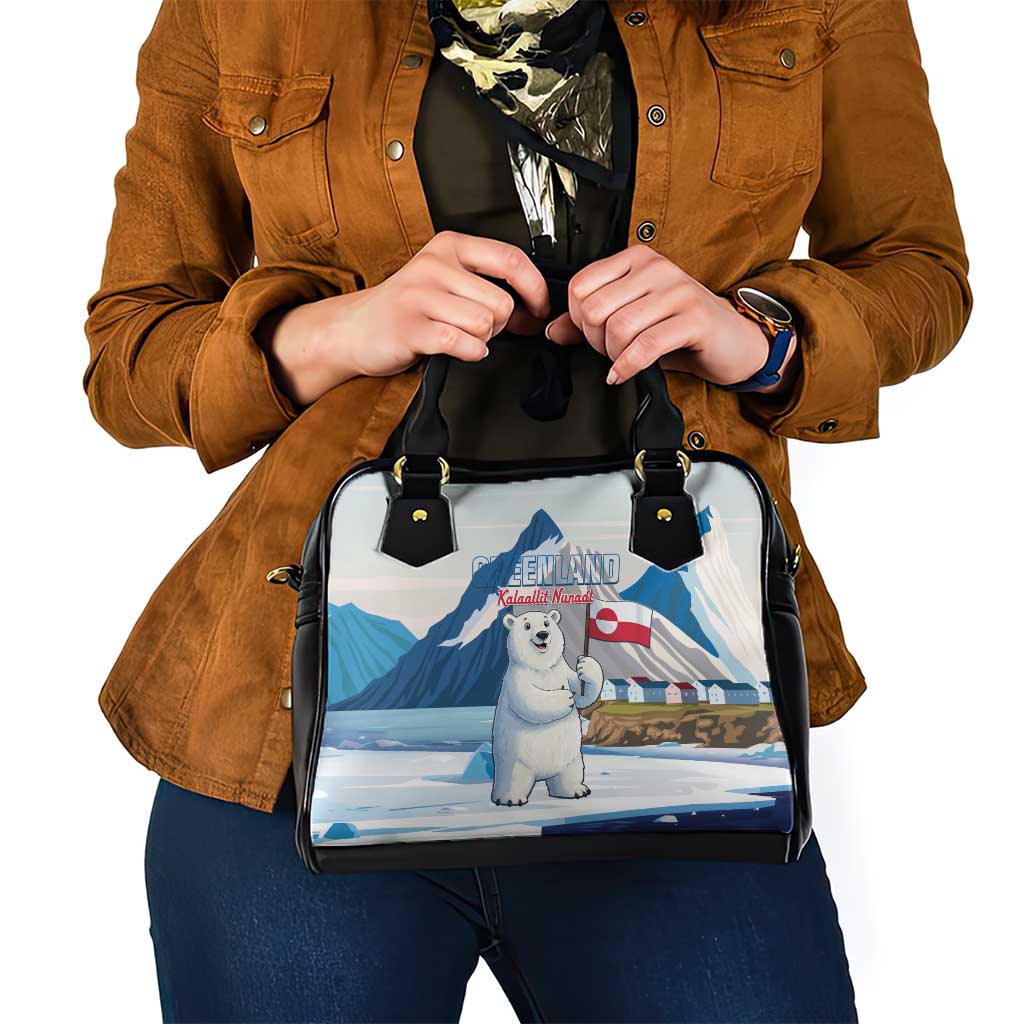 Greenland Shoulder Handbag Kalaallit Nunaat Polar Bear LT14