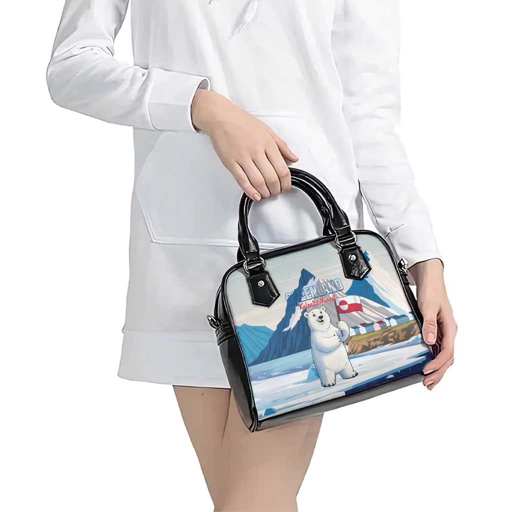 Greenland Shoulder Handbag Kalaallit Nunaat Polar Bear LT14