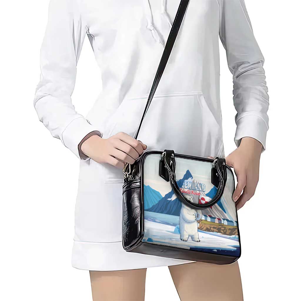 Greenland Shoulder Handbag Kalaallit Nunaat Polar Bear LT14
