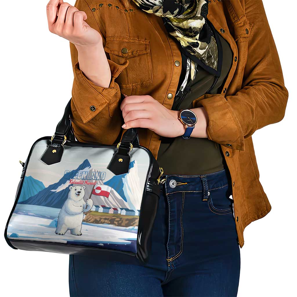 Greenland Shoulder Handbag Kalaallit Nunaat Polar Bear LT14