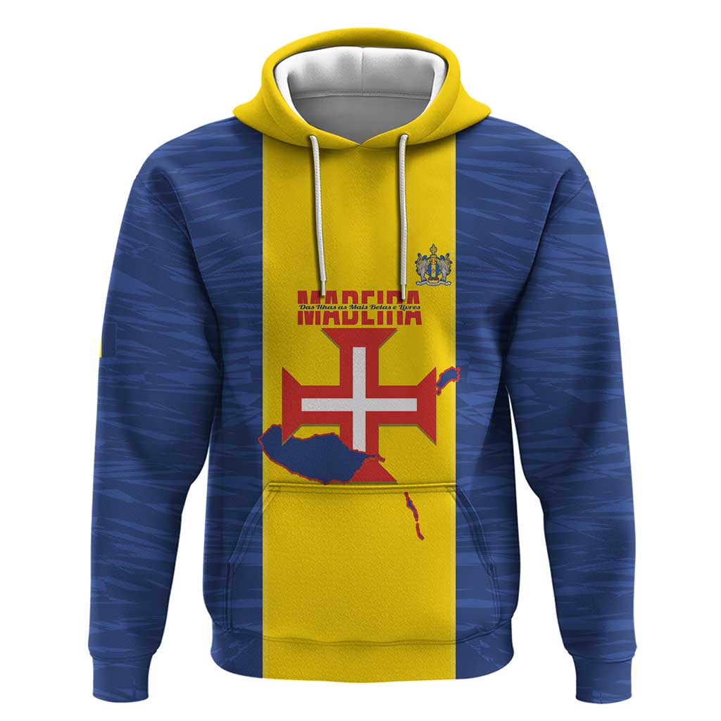 Madeira Day Hoodie Pearl of the Atlantic Flag Style LT14