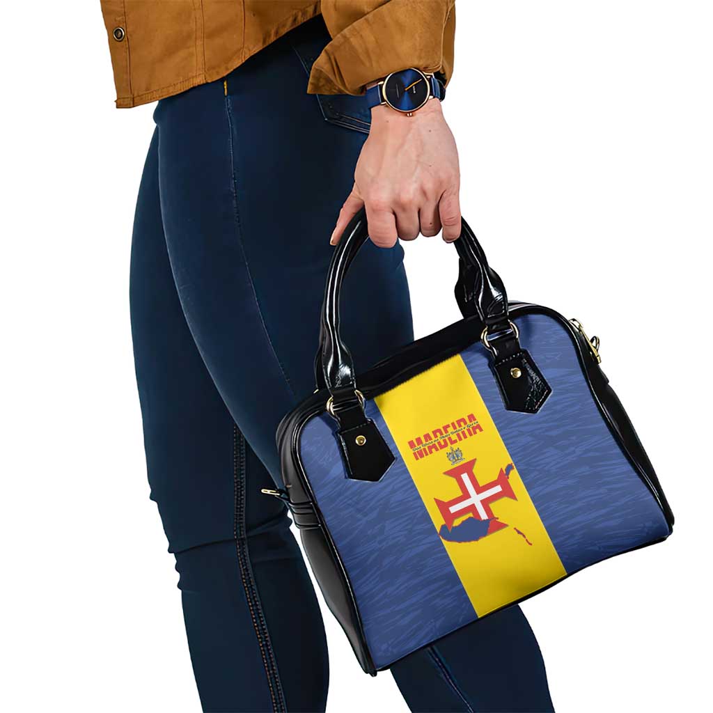 Madeira Day Shoulder Handbag Pearl of the Atlantic Flag Style LT14