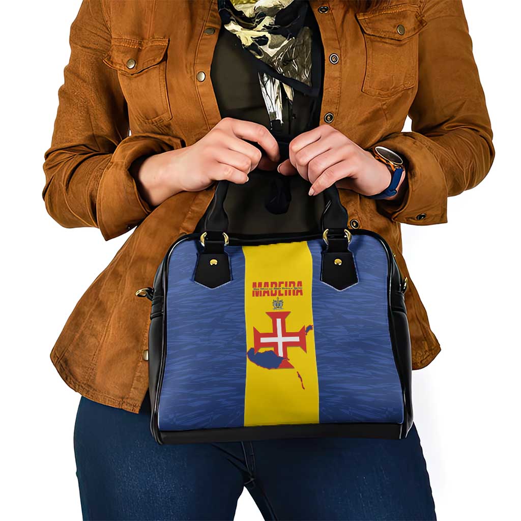 Madeira Day Shoulder Handbag Pearl of the Atlantic Flag Style LT14