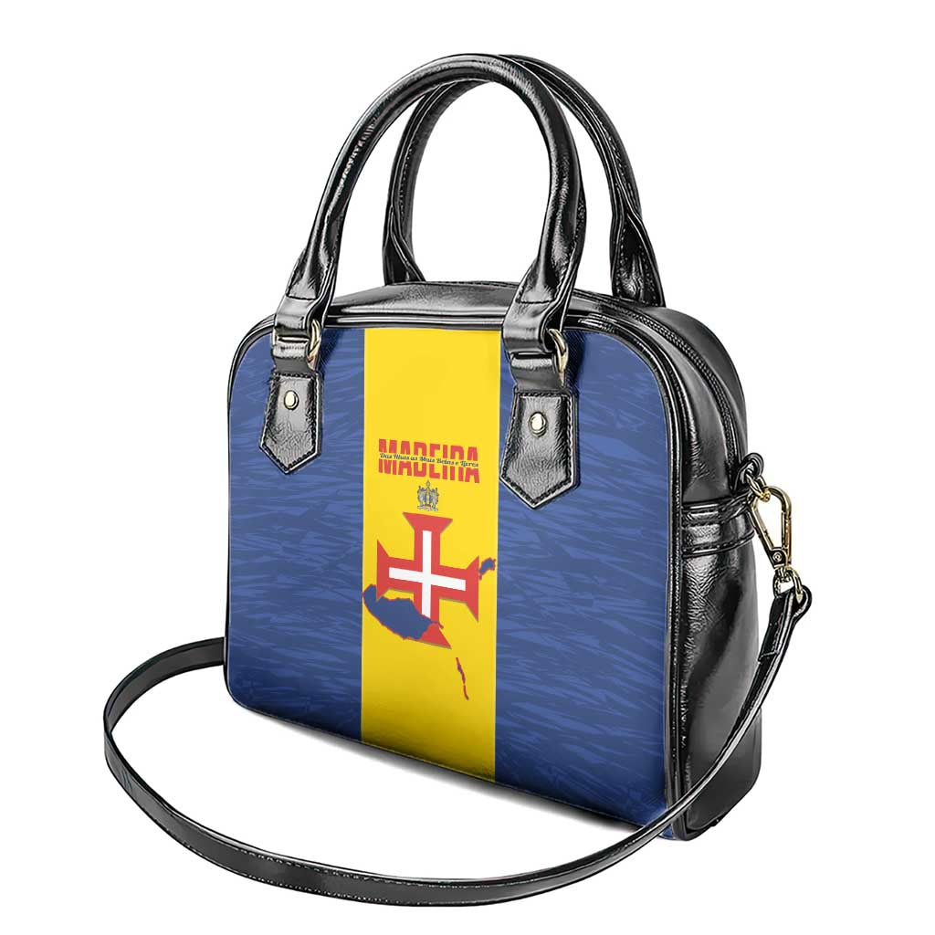 Madeira Day Shoulder Handbag Pearl of the Atlantic Flag Style LT14