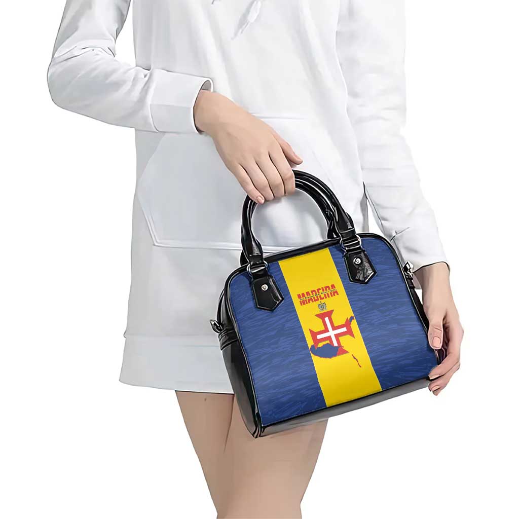 Madeira Day Shoulder Handbag Pearl of the Atlantic Flag Style LT14