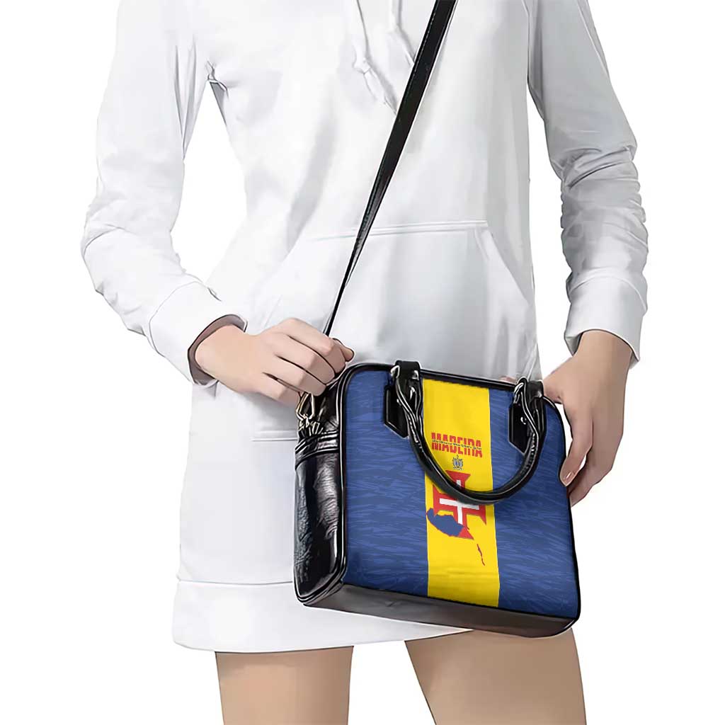 Madeira Day Shoulder Handbag Pearl of the Atlantic Flag Style LT14