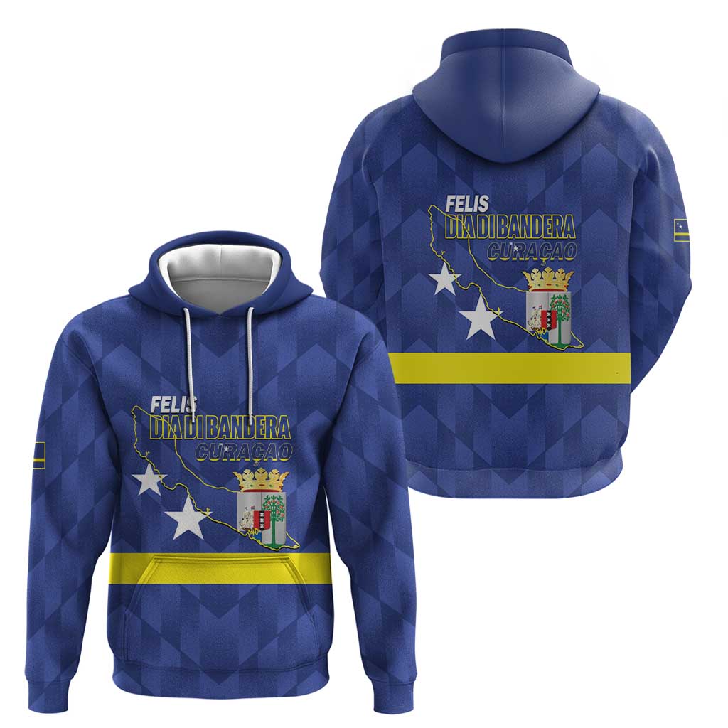Felis Dia di Bandera Curacao Hoodie Flag Proud LT14