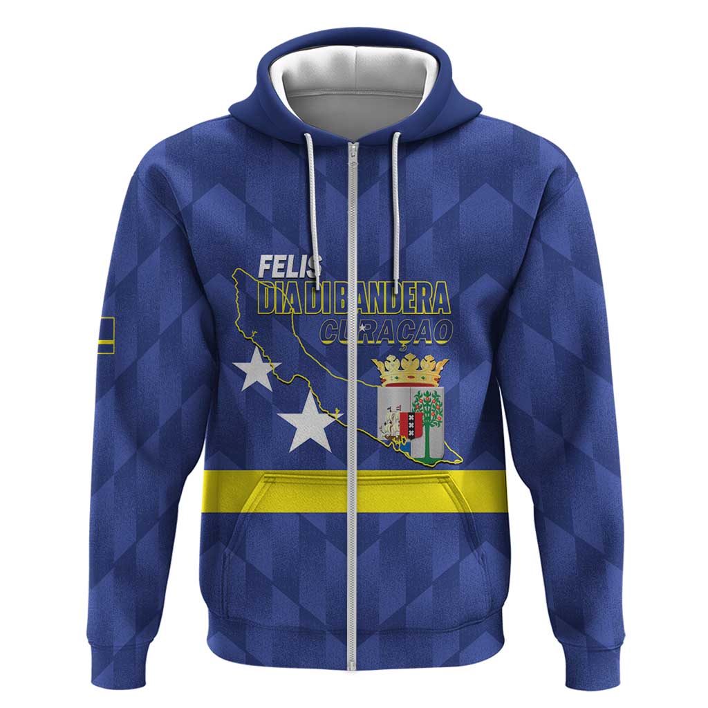 Felis Dia di Bandera Curacao Hoodie Flag Proud LT14