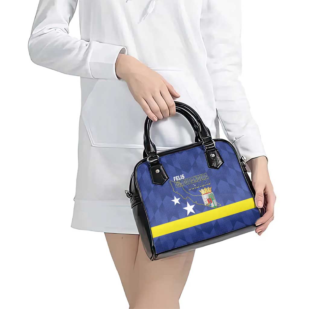 Felis Dia di Bandera Curacao Shoulder Handbag Flag Proud LT14