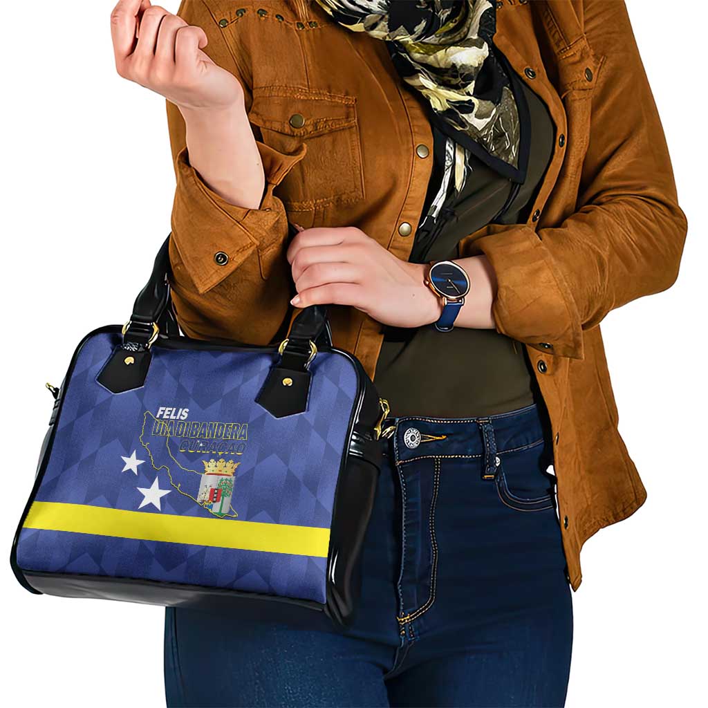 Felis Dia di Bandera Curacao Shoulder Handbag Flag Proud LT14