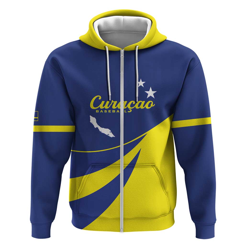Custom Baseball Curacao Hoodie Go Champions Korsou Curve Vibes LT14