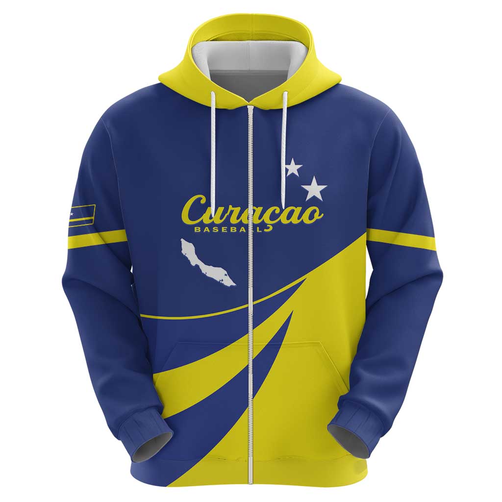 Custom Baseball Curacao Hoodie Go Champions Korsou Curve Vibes LT14