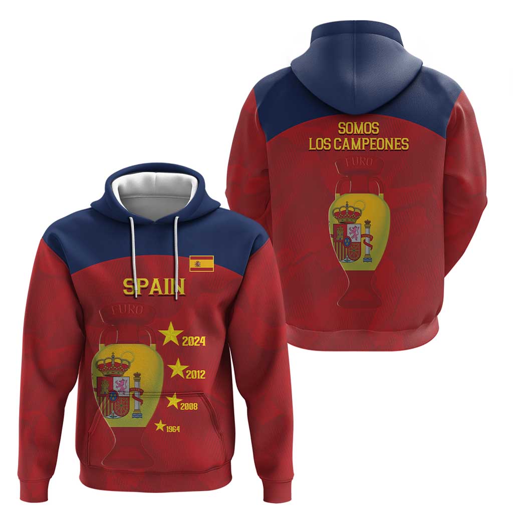 Spain Football Hoodie 4th We Are The Champions LT14