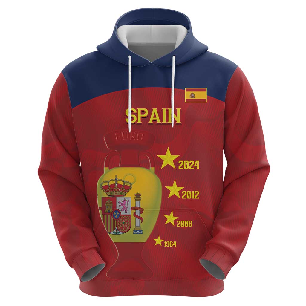 Spain Football Hoodie 4th We Are The Champions LT14