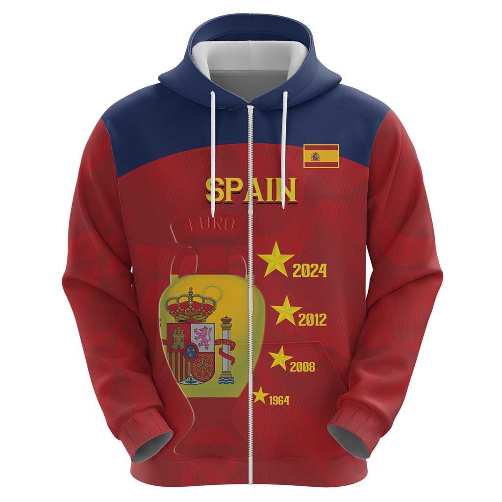Spain Football Hoodie 4th We Are The Champions LT14