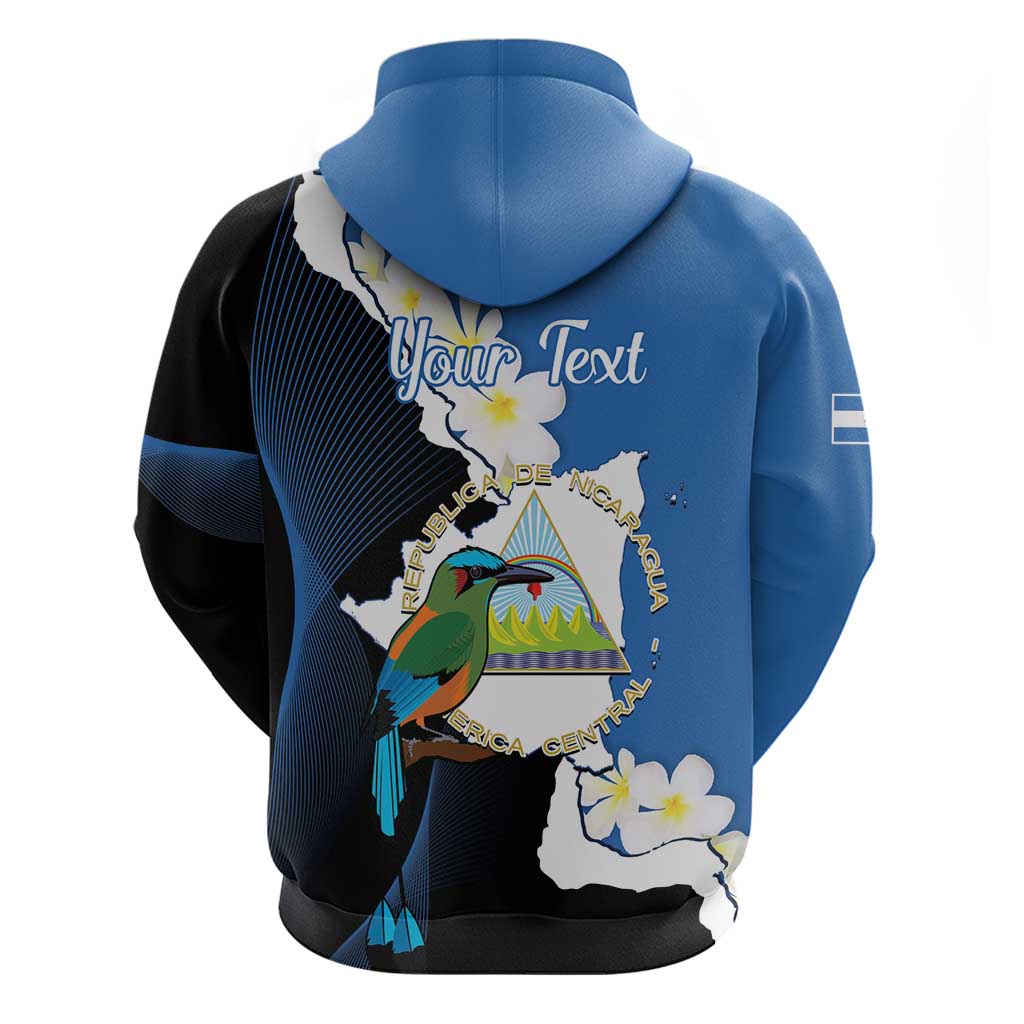 Personalized Nicaragua Independence Day Hoodie Nicaraguan Guardabarranco Mix Sacuanjoche Flowers LT14