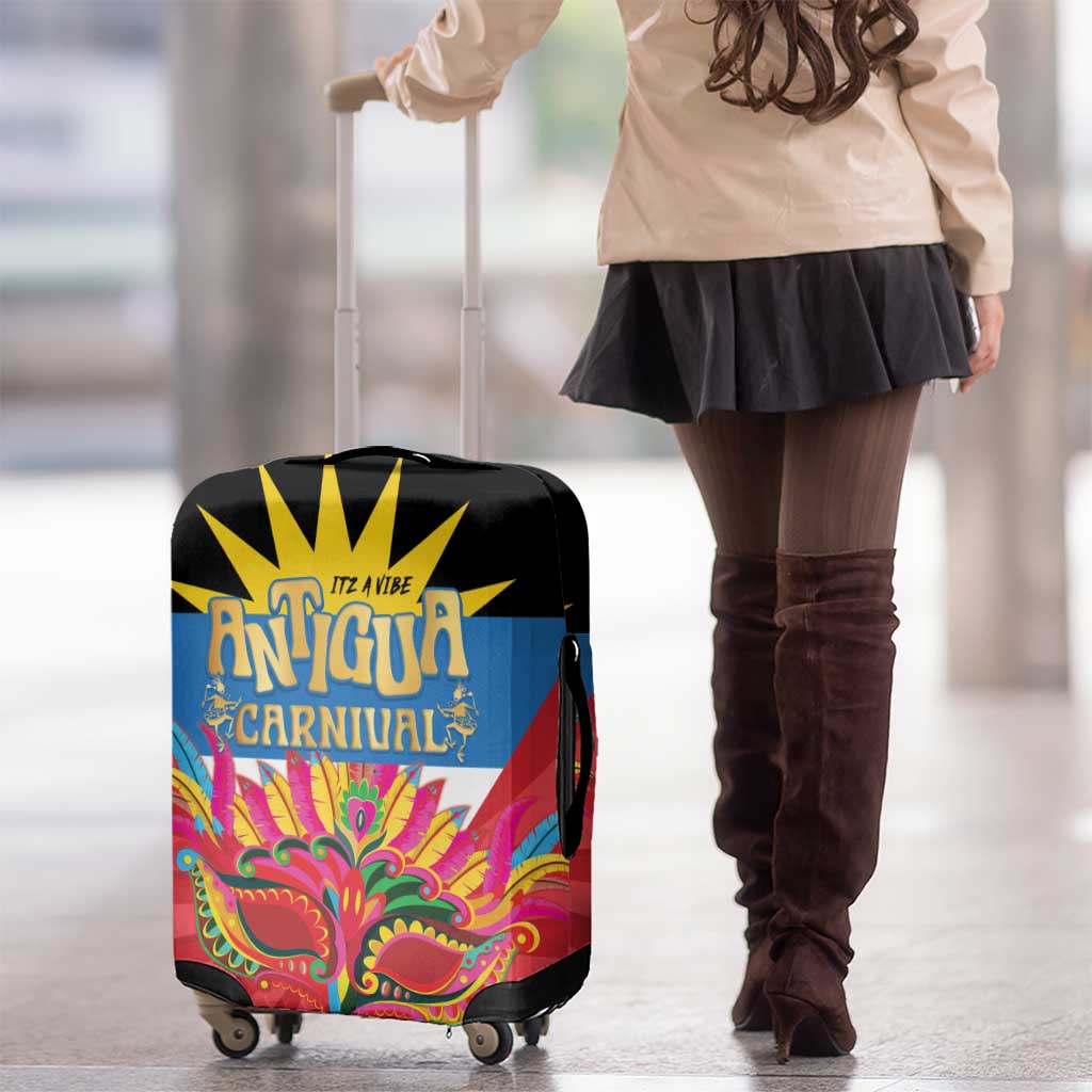 Antigua Carnival Luggage Cover Greatest Summer Festival Of Caribbean LT14