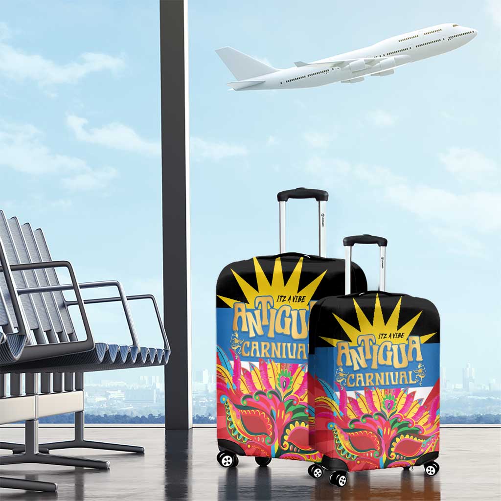 Antigua Carnival Luggage Cover Greatest Summer Festival Of Caribbean LT14