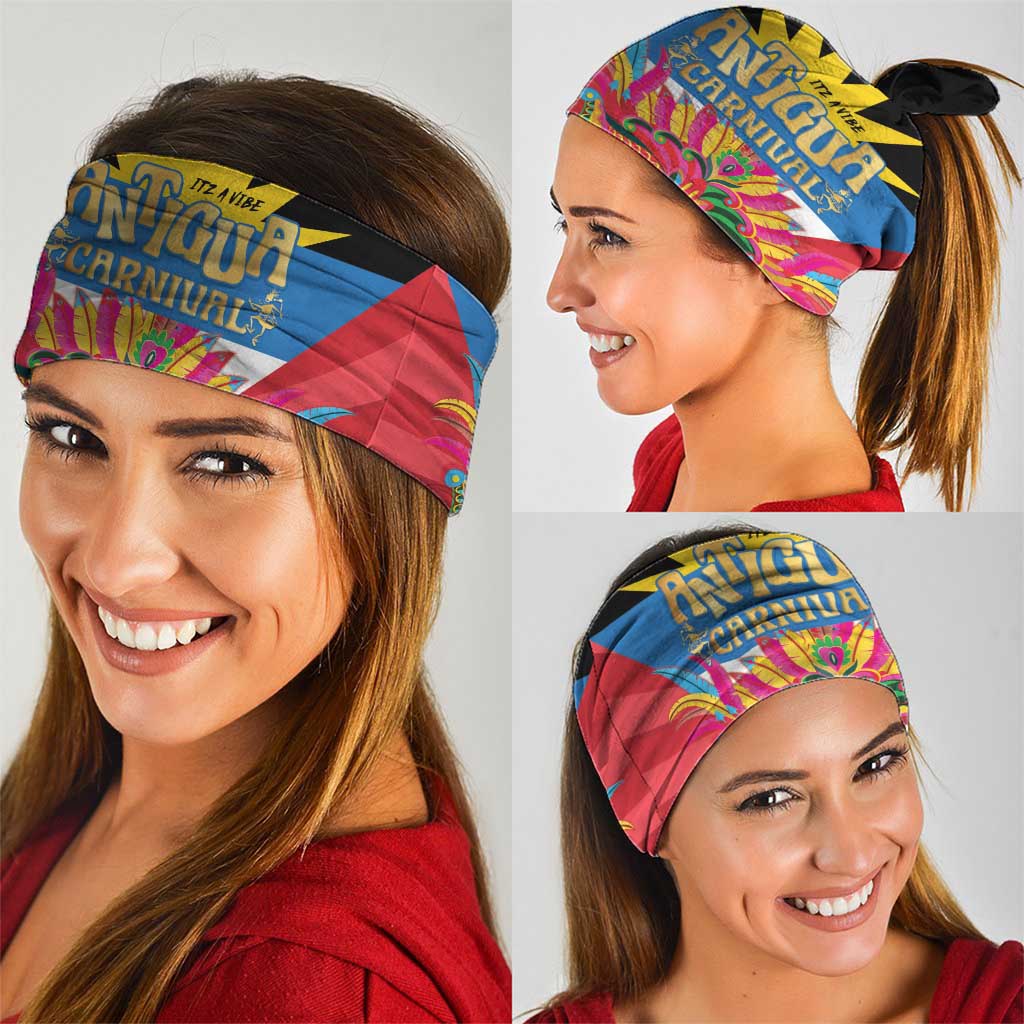 Antigua Carnival Neck Gaiter Greatest Summer Festival Of Caribbean LT14