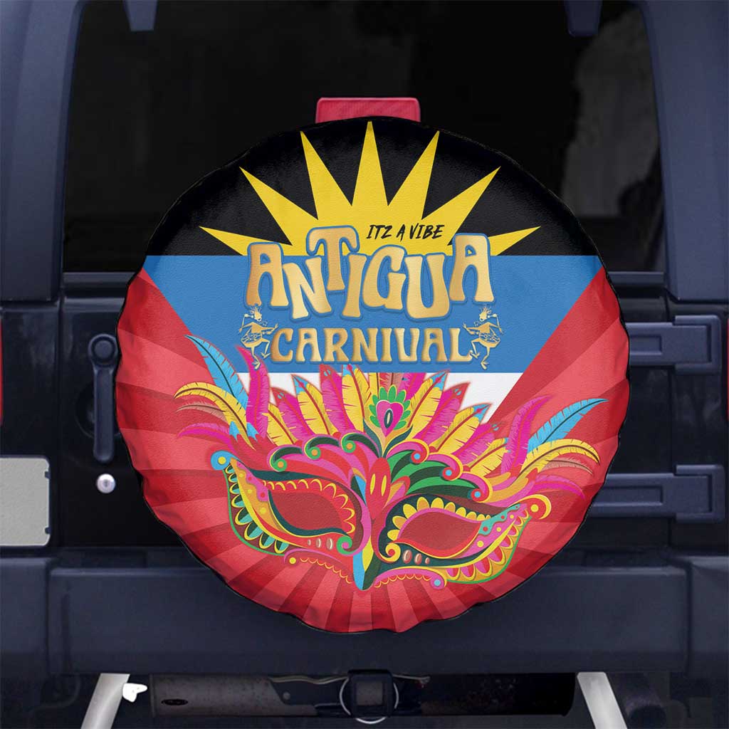 Antigua Carnival Spare Tire Cover Greatest Summer Festival Of Caribbean LT14