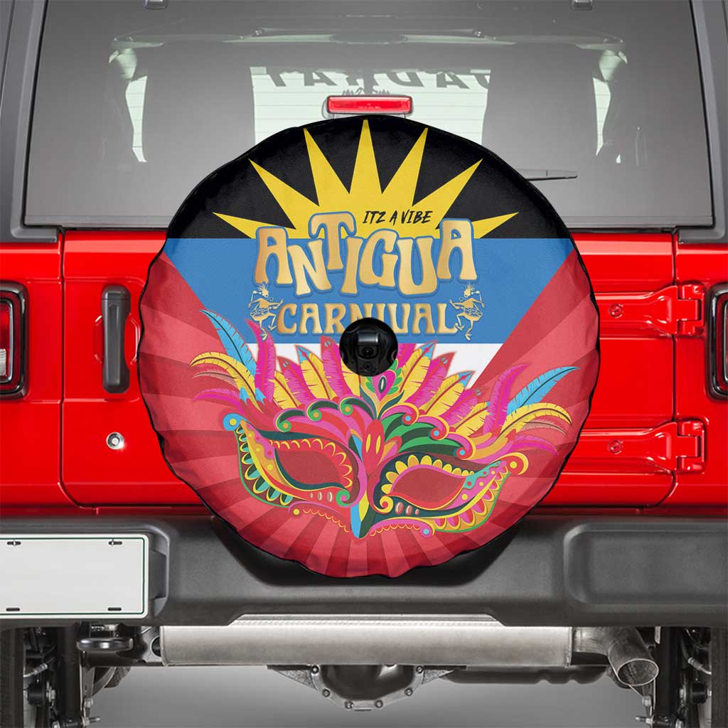 Antigua Carnival Spare Tire Cover Greatest Summer Festival Of Caribbean LT14