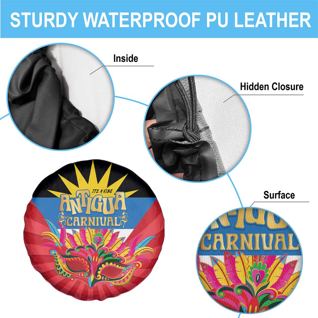 Antigua Carnival Spare Tire Cover Greatest Summer Festival Of Caribbean LT14
