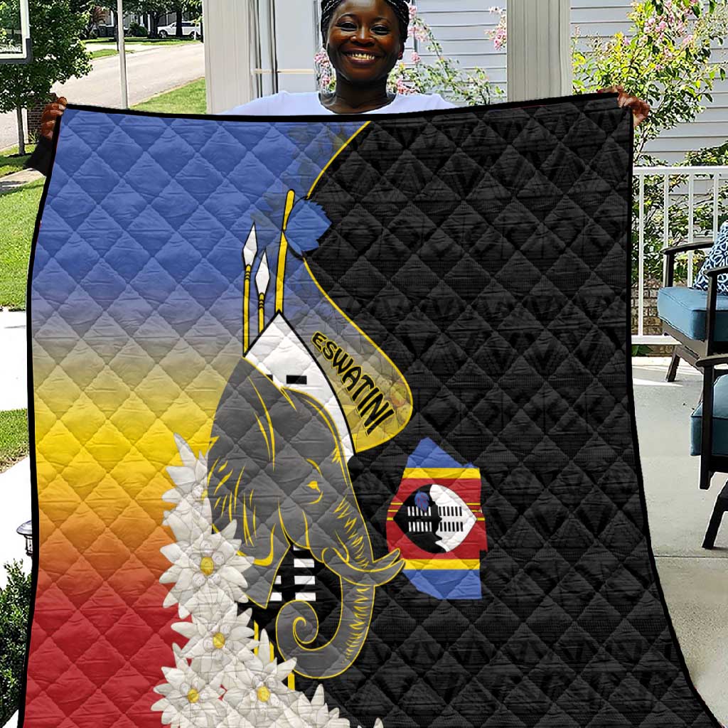 Afro Swaziland Somhlolo Day Quilt Nguni Shield African Pattern LT14
