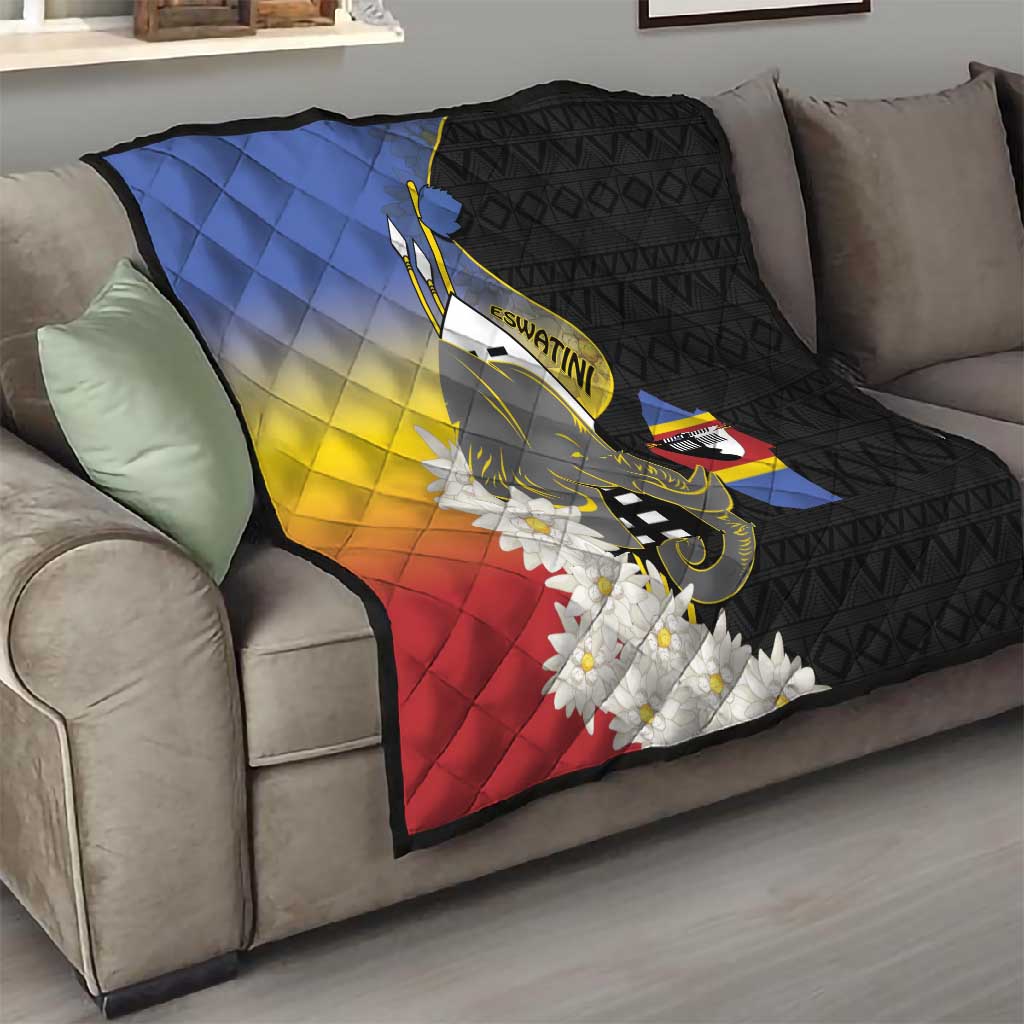 Afro Swaziland Somhlolo Day Quilt Nguni Shield African Pattern LT14