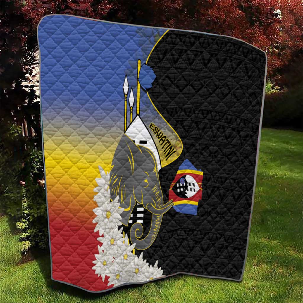 Afro Swaziland Somhlolo Day Quilt Nguni Shield African Pattern LT14